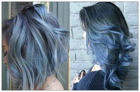 15 Most Amazing Denim Hair Colors To Consider For 2024 Hairstyle Camp