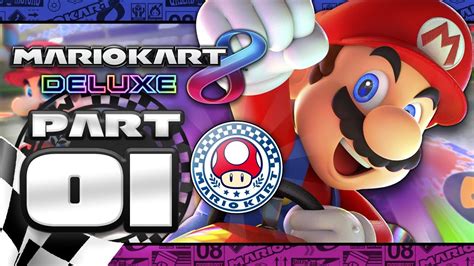 Mario Kart 8 Deluxe Mushroom Cup 200cc Wfacecam 3 Players Youtube