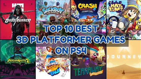 Top 10 Best 3D Platformer Games On PS4 | 2024 - YouTube