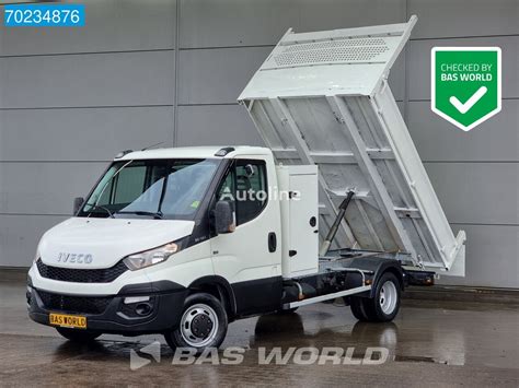 Iveco Daily C Kipper Met Kist Kg Trekhaak Airco Cruise Tipper