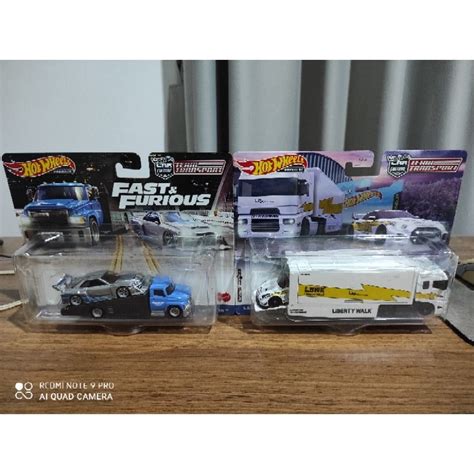 Jual Paket Hot Wheels Fast Furious Team Transport Lb Er Super Silhouette Nissan Skyline