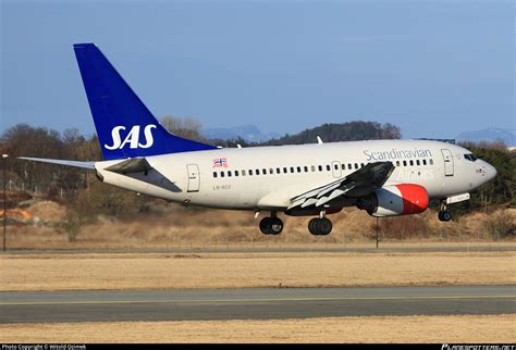 LN RCU SAS Scandinavian Airlines Boeing 737 683 Photo By Witold Ozimek