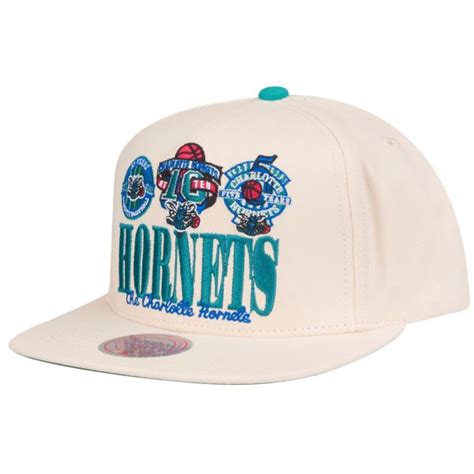 Mitchell Ness Snapback Cap RETRO FRAME Charlotte Hornets Snapback