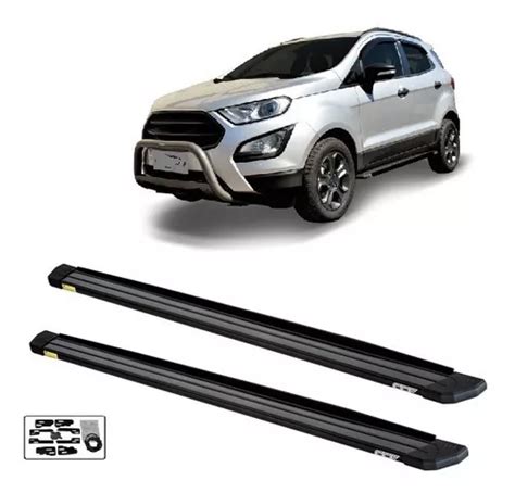 Estribo Ecosport A Plataforma Slim Alum Nio Preto Frete Gr Tis