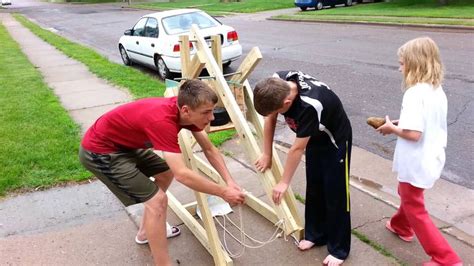 Trebuchet Launching 7th Grade Science Project 7th Grade Science