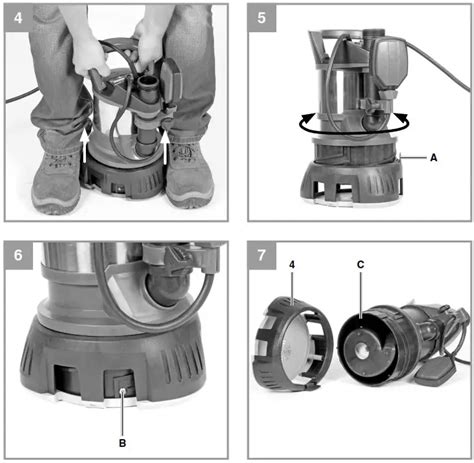 Einhell GE DP 7330 LL ECO Dirty Water Pump Instruction Manual