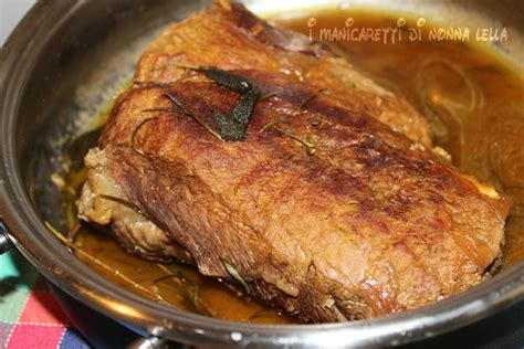 Arrosto Di Vitello In Pentola Il Men Della Domenica Ricetta Facile