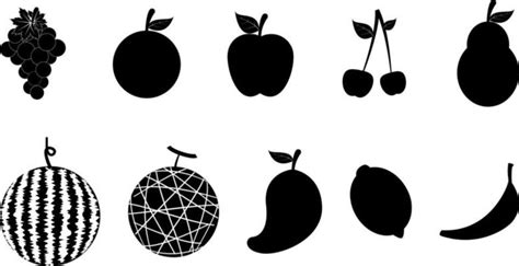 Page 2 | Fruit Silhouette Vector Art, Icons, and Graphics for Free Download