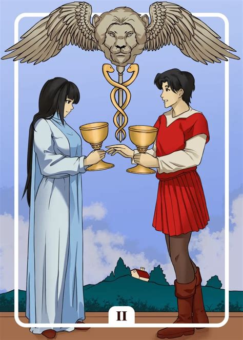 The Two Of Cups Tarot Card Meaning The Ultimate Guide