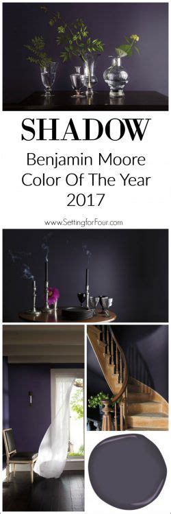 Benjamin Moore Shadow Color Of The Year 2017 Decor Color Schemes