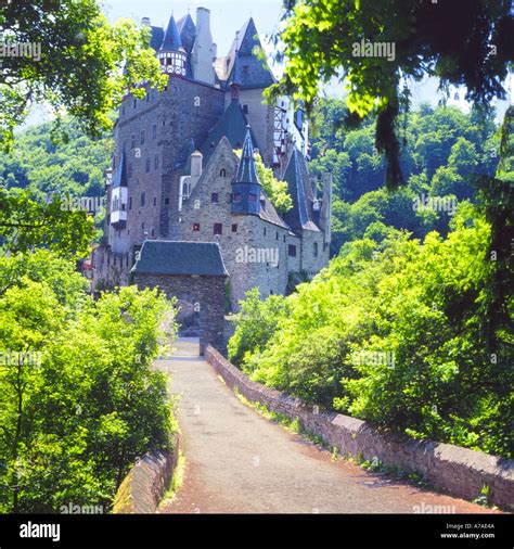 Burg Eltz Castle in Mosel Valley near Mosel River Germany Stock Photo - Alamy