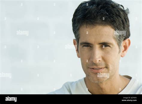 Mature Man Looking At Camera Portrait Stock Photo Alamy