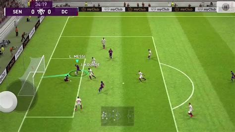 Pes Mobile Pro Evolution Soccer Android Gameplay Youtube