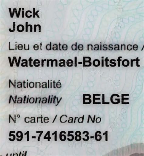 Owl Psd High Quality Fake Template Belgium Id Card Template