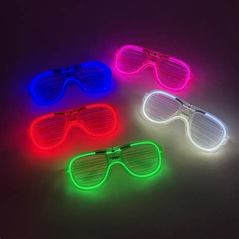 Gafas Luminosas Con Luz Led Para Ni Os Y Adultos Lentes Con Forma De