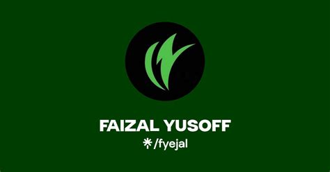 FAIZAL YUSOFF Twitter Instagram Facebook Linktree