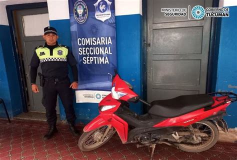 Tras Una Persecución Secuestran Una Motocicleta Involucrada En Un Robo Comunicación Tucumán