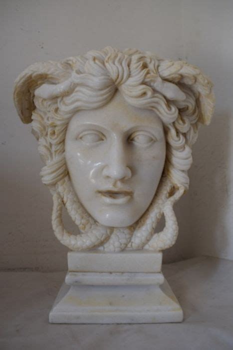 Sculpture Medusa Rondanini 57 Cm Marble Second Half Catawiki