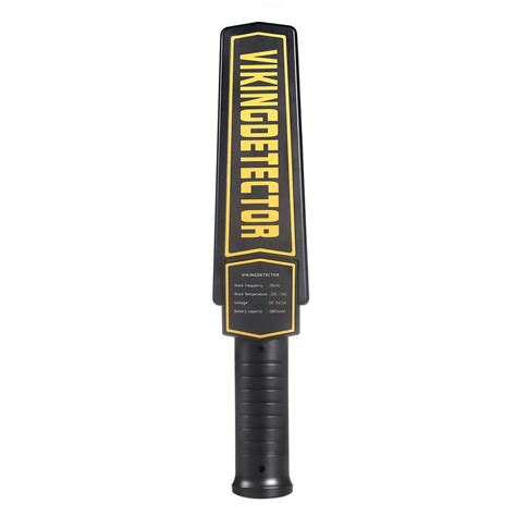Rechargeable Hand Held Metal Detector High Security Sensitivity