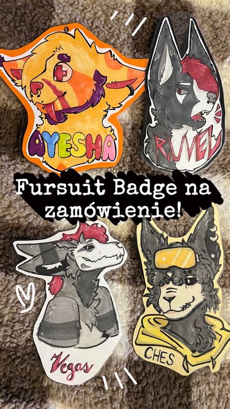 Furry Fursuit Dino Mask Dino Maska Badge Plakietka Skierniewice OLX Pl