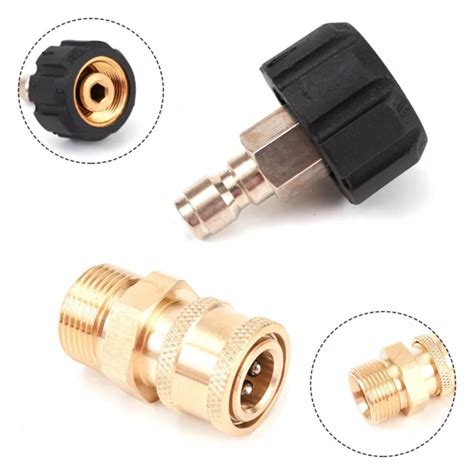 5000PSI ADAPTATEUR COUPLEUR Pour Nettoyeur Haute Pression Fixation