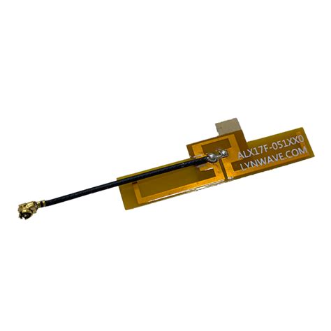 2 4GHz FPCB Embedded Dipole Antenna 41 X 9 7 X 0 15 Mm LYNwave