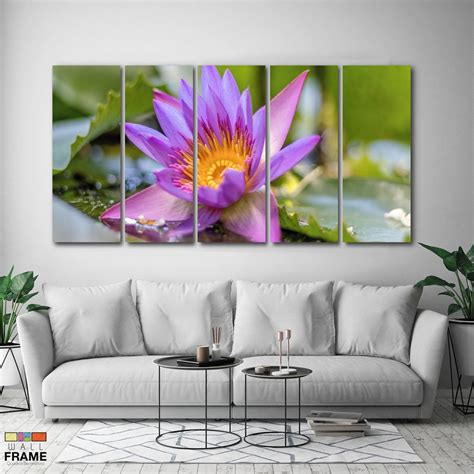 Quadro Decorativo Natureza Sala Quarto 5 peças Elo7