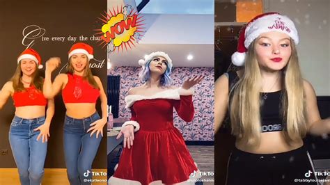 Tik Tok Christmas Challenge The Best Tik Tok Christmas Dances Youtube