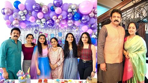 Actor Krishna Kumar Daughter Hansika Birthday Celebration Latest