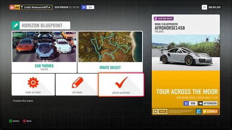 Forza Horizon Route Creation Contest Routecomp By Vaporisor