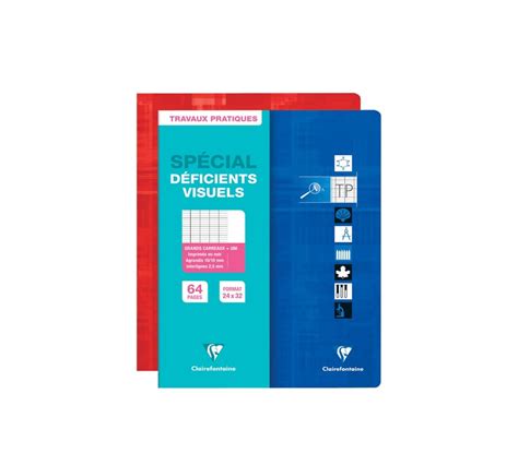 1 cahier Travaux Pratiques piqué 24x32 cm Clairefontaine spécial