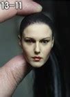 Female Head Sculpt Kumik Km Black Hair For Figure Hot Toys Usa Ebay
