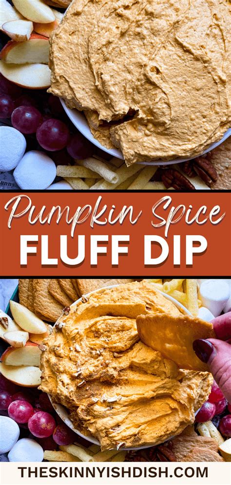 Easy Pumpkin Fluff Dip The Skinnyish Dish