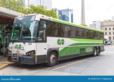 GO Bus in Toronto, Canada editorial image. Image of traffic - 103437375