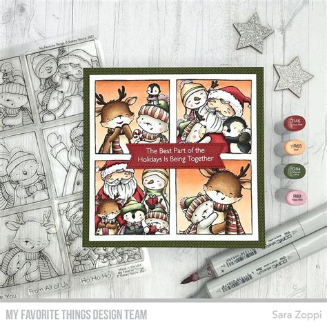 My Favorite Things Clear Stamp Sy Selfies With Santa