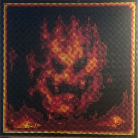 Lethal Lava Level Painting From Mario World 64 Super Mario Art Mario