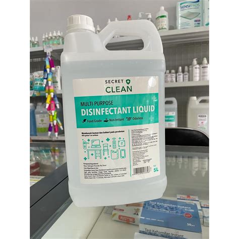 Jual Secret Clean Multi Purpose Disinfectant Liquid L Shopee Indonesia