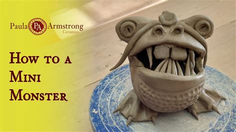 Make Your Own Mini Monster In Clay YouTube