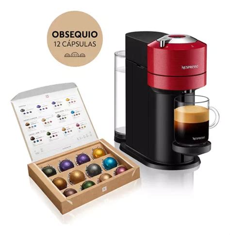 Cafeteira Nespresso Vertuo Next Gcv Autom Tica Vermelha Para C Psulas