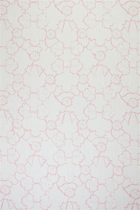 Naked Angelica Pink Fabric English Textiles Mimi Pickard