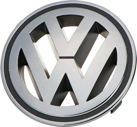 Vw Volkswagen Front Grille Emblem Chrome Genuine Oem Passat Jetta Tiguan Gti Emblems Amazon