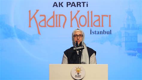 Ak Parti Stanbul Kad N Kollar Ba Kanl Nda G Rev De I Imi