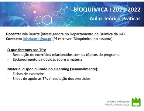 Slides De Apoio Tp Ficha I Intro Bq Bioqu Mica I Docente