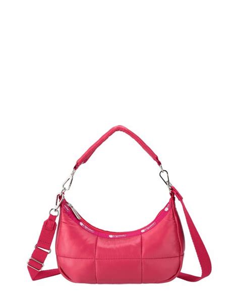 Lesportsac Small Puffy Hobo Bag In Red Lyst