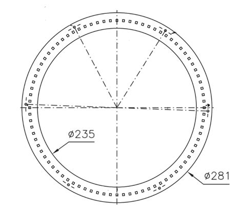 Modulo Led a corona circolare Ø ext 281mm Ø int 235mm Corrente costante