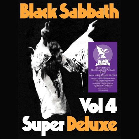 Black Sabbath: Vol 4 (Super Deluxe) Vinyl & CD. Norman Records UK