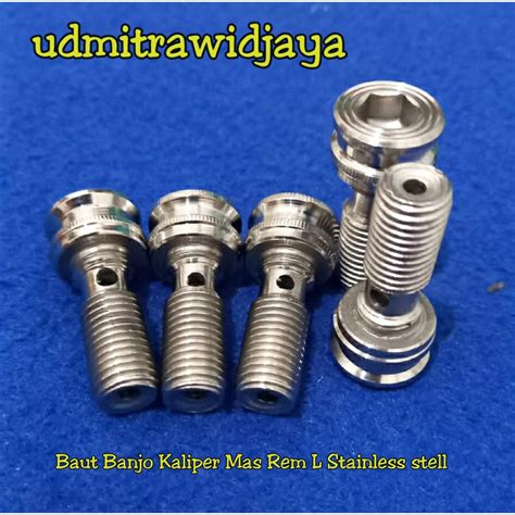 Jual Baut Nepel Baut Banjo Selang Rem Probolt Stainless Baut Selang Rem