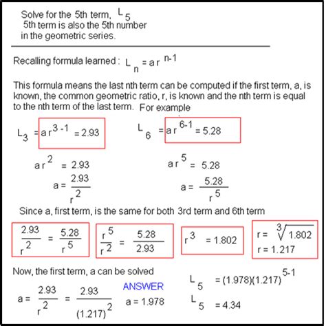 Geometric Sequence Equation Calculator - Tessshebaylo