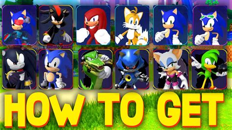 How To Get All Characters Locations Sonic Speed Simulator Roblox Youtube