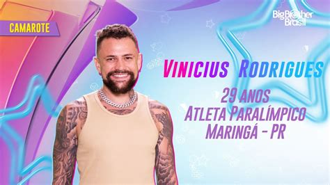 Vinicius Rodrigues Paralympic Athlete Is Announced At BBB24 World